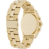 Marc Jacobs Blade Chronograph Gold Dial Gold Steel Strap Watch for Women - MBM3101 Buy Now By Marc Jacobs