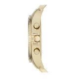 Marc Jacobs Henry Chronograph Gold Dial Gold Steel Strap Watch for Women - MBM3105 Buy Now By Marc Jacobs
