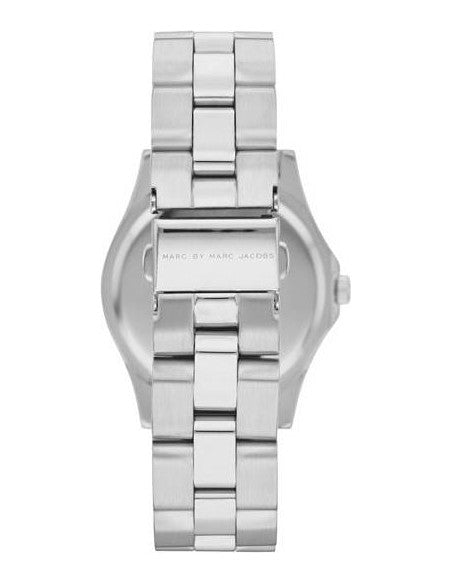 Marc Jacobs Blade Chronograph Silver Dial Silver Steel Strap Watch for Women - MBM3125 Buy Now By Marc Jacobs