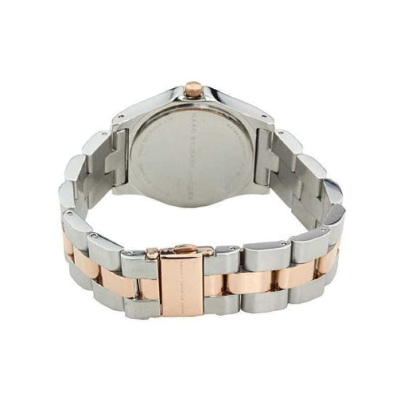 Marc Jacobs Blade Silver Dial Two Tone Steel Strap Watch for Women - MBM3129 Buy Now By Marc Jacobs