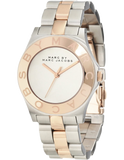 Marc Jacobs Blade Silver Dial Two Tone Steel Strap Watch for Women - MBM3129 Buy Now By Marc Jacobs