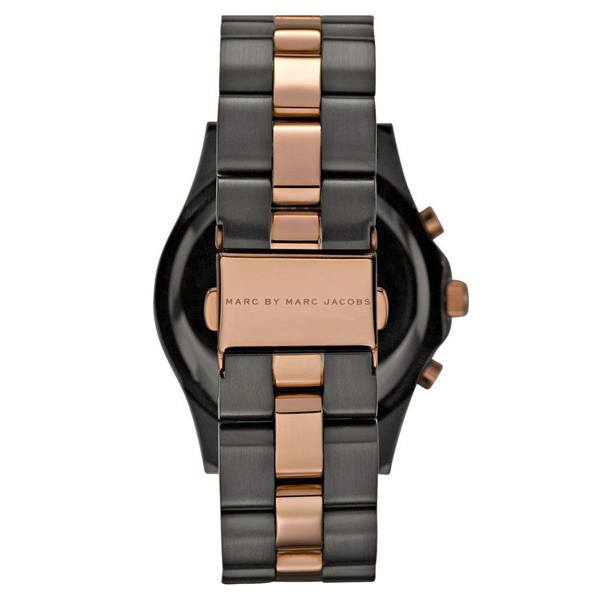 Marc Jacobs Blade Chronograph Grey Dial Two Tone Steel Strap Watch for Women - MBM8583 Buy Now By Marc Jacobs