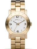 Marc Jacobs Amy White Dial Gold Steel Strap Watch for Women - MBM3182 Buy Now By Marc Jacobs