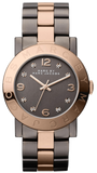 Marc Jacobs Amy Grey Dial Two Tone Steel Strap Watch for Women - MBM3195 Buy Now By Marc Jacobs