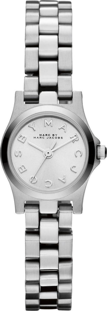 Marc Jacobs Henry Dinky Silver Dial Silver Steel Strap Watch for Women - MBM3198 Buy Now By Marc Jacobs