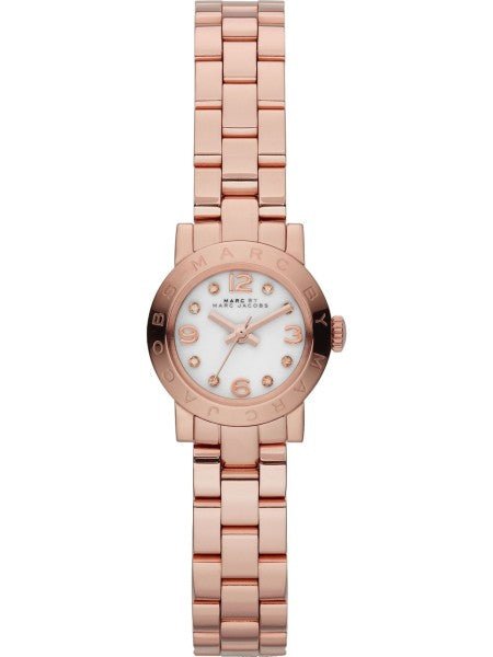 Marc Jacobs Amy White Dial Rose Gold Steel Strap Watch for Women - MBM8613 Buy Now By Marc Jacobs