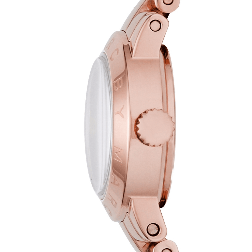 Marc Jacobs Amy White Dial Rose Gold Steel Strap Watch for Women - MBM8613 Buy Now By Marc Jacobs