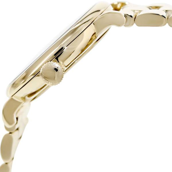 Marc Jacobs Baker White Dial Gold Steel Strap Watch for Women - MBM3247 Buy Now By Marc Jacobs