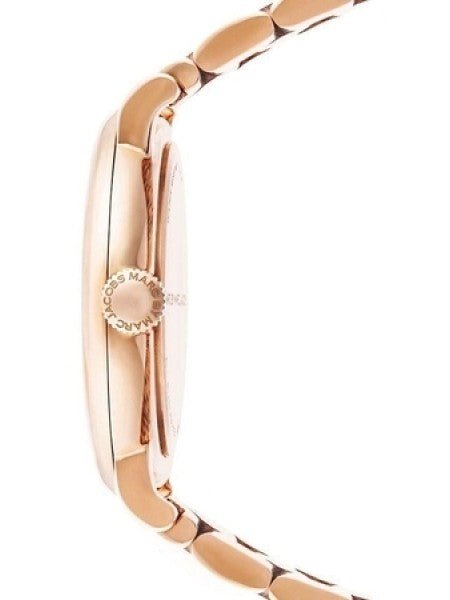 Marc Jacobs Baker White Dial Rose Gold Steel Strap Watch for Women - MBM3244 Buy Now By Marc Jacobs