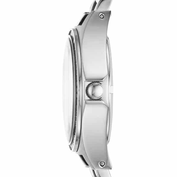Marc Jacobs Henry Transparent Silver Dial Silver Steel Strap Watch for Women - MBM3337 Buy Now By Marc Jacobs