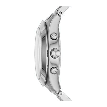 Marc Jacobs Peeker Chronograph Pink Dial Silver Steel Strap Watch for Women - MBM3372 Buy Now By Marc Jacobs