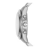 Marc Jacobs Peeker Chronograph Pink Dial Silver Steel Strap Watch for Women - MBM3372 Buy Now By Marc Jacobs