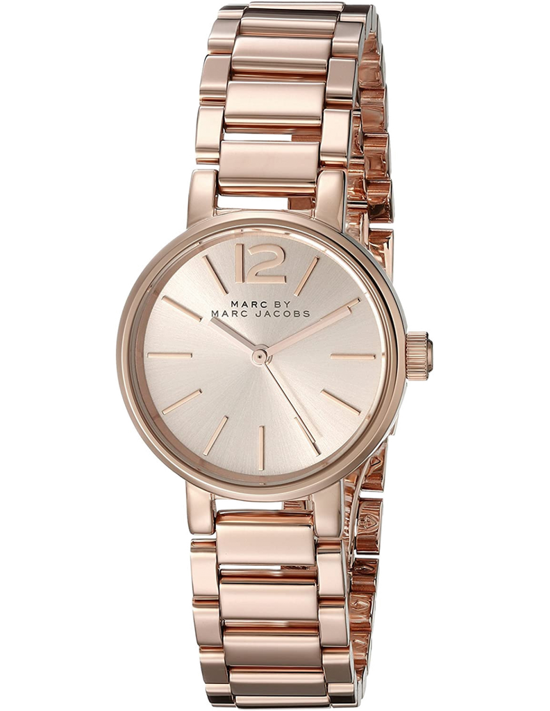 Marc Jacobs Peggy Rose Gold Dial Rose Gold Steel Strap Watch for Women - MBM3406 Buy Now By Marc Jacobs