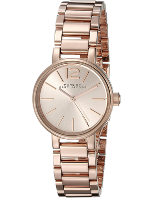Marc Jacobs Peggy Rose Gold Dial Rose Gold Steel Strap Watch for Women - MBM3406 Buy Now By Marc Jacobs
