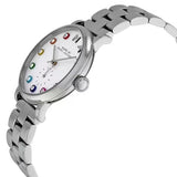 Marc Jacobs Baker Dexter White Dial Silver Steel Strap Watch for Women - MBM3423 Buy Now By Marc Jacobs
