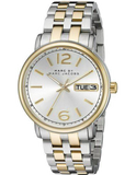 Marc Jacobs Fergus Silver Dial Two Tone Steel Strap Watch for Women - MBM3426 Buy Now By Marc Jacobs