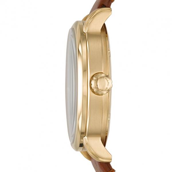 Marc Jacobs Fergus Green Dial Brown Leather Strap Watch for Men - MBM5077 Buy Now By Marc Jacobs