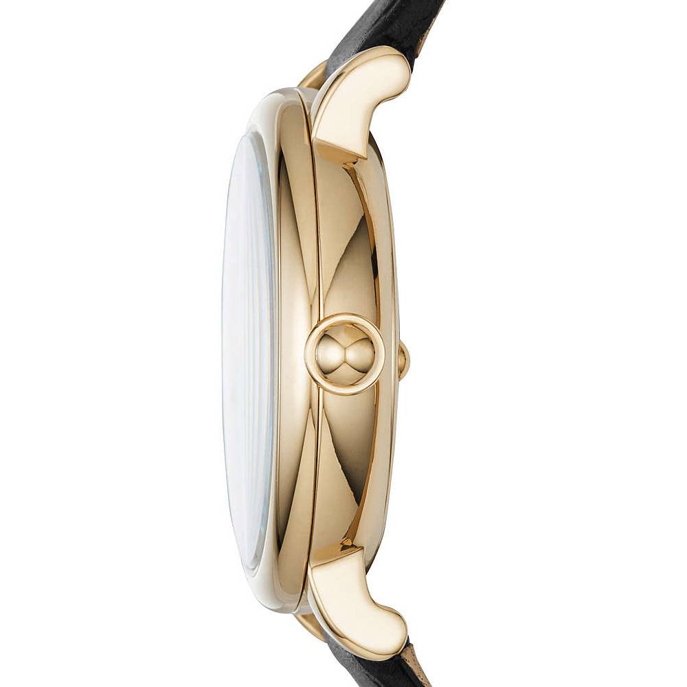 Marc Jacobs Roxy White Dial Black Leather Strap Watch for Women - MJ1537 Buy Now By Marc Jacobs