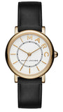 Marc Jacobs Roxy White Dial Black Leather Strap Watch for Women - MJ1537 Buy Now By Marc Jacobs