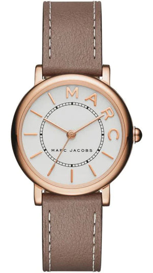 Marc Jacobs Roxy White Dial Light Brown Leather Strap Watch for Women - MJ1538 Buy Now By Marc Jacobs