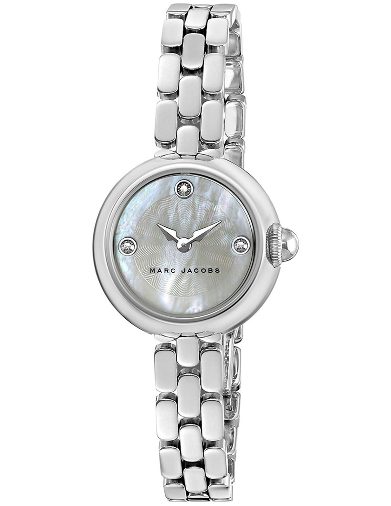Marc Jacobs Courtney Mother of Pearl White Dial Silver Steel Strap Watch for Women - MJ3459 Buy Now By Marc Jacobs