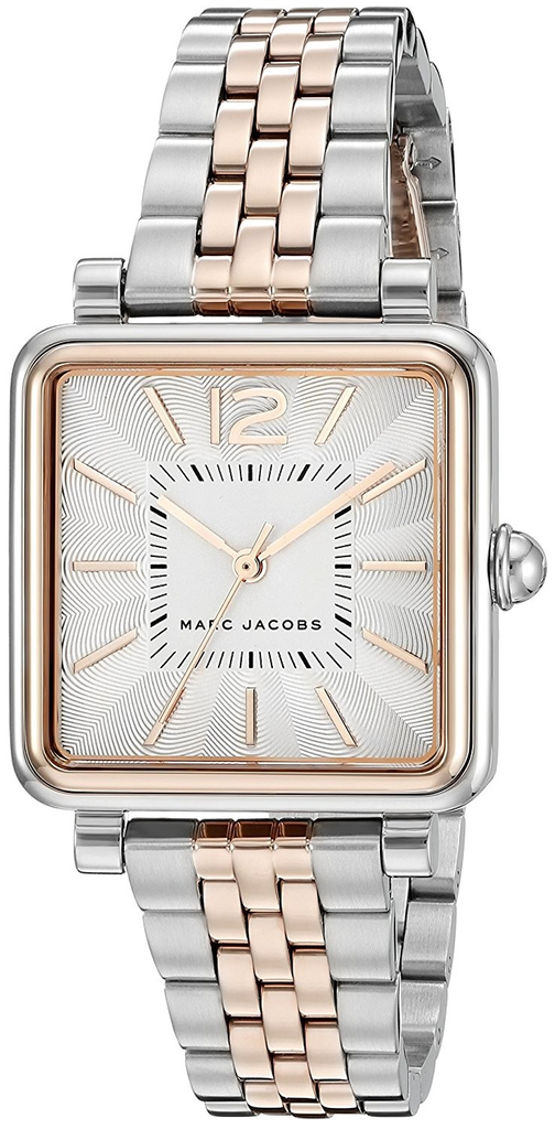 Marc Jacobs Vic Silver Dial Two Tone Steel Strap Watch for Women - MJ3463 Buy Now By Marc Jacobs