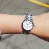 Marc Jacobs Roxy White Dial Silver Steel Strap Watch for Women - MJ3525 Buy Now By Marc Jacobs