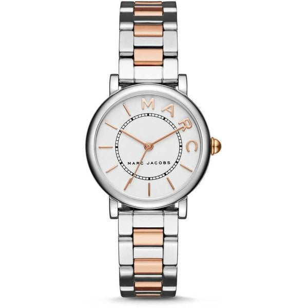 Marc Jacobs Roxy White Dial Two Tone Steel Strap Watch for Women - MJ3553 Buy Now By Marc Jacobs