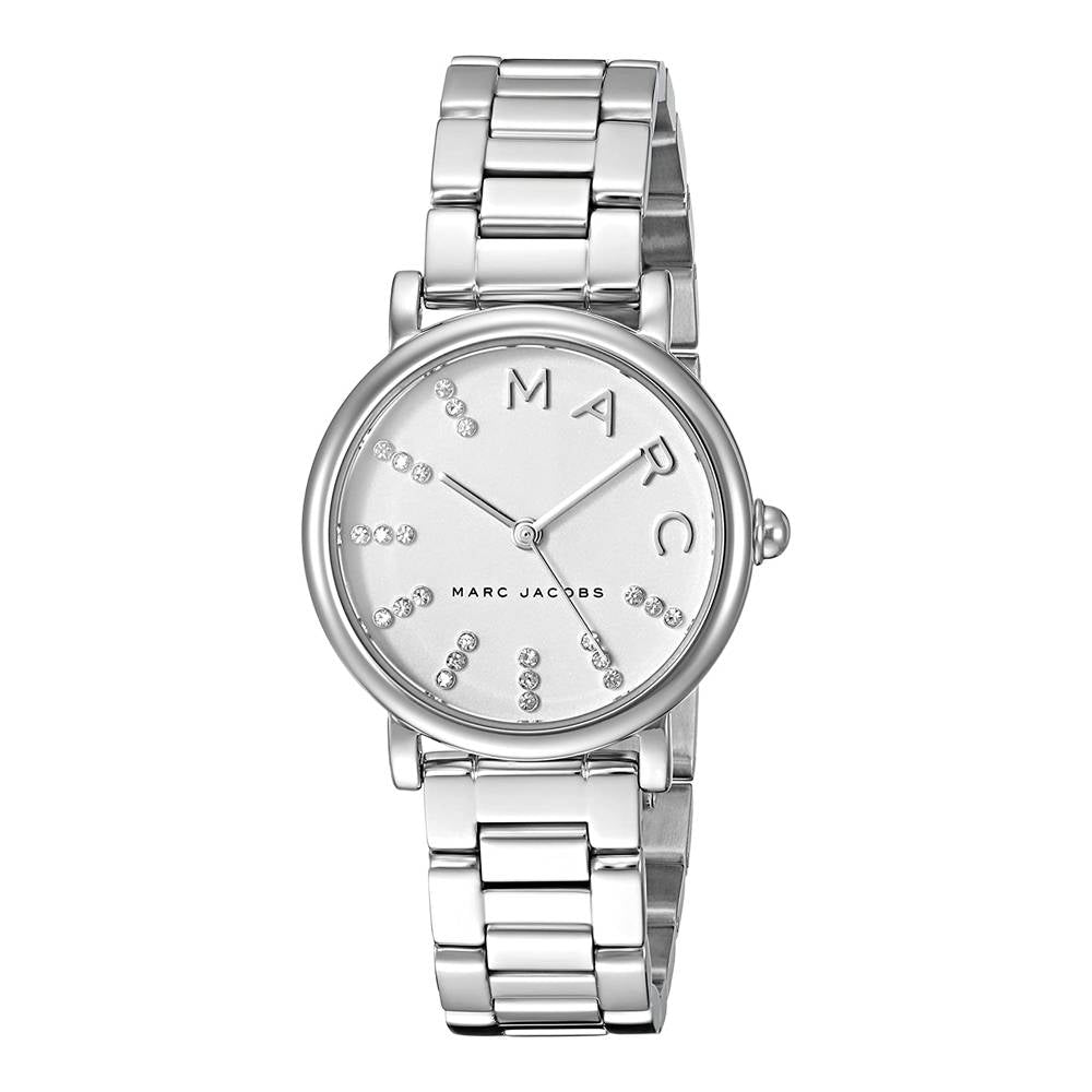 Marc Jacobs Roxy White Dial Silver Steel Strap Watch for Women - MJ3568 Buy Now By Marc Jacobs