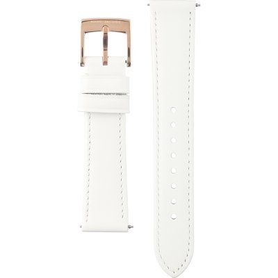 Marc Jacobs Mandy White Dial White Leather Strap Watch for Women - MJ8678 Buy Now By Marc Jacobs