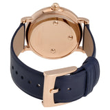 Marc Jacobs Roxy Navy Blue Dial Blue Leather Strap Watch for Women - MJ1534 Buy Now By Marc Jacobs