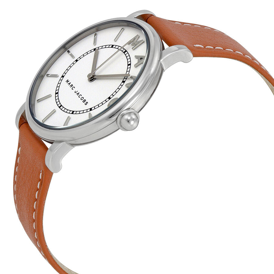 Marc Jacobs Roxy Silver Dial Brown Leather Strap Watch for Women - MJ1572 Buy Now By Marc Jacobs