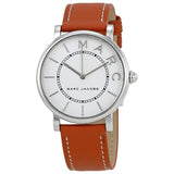 Marc Jacobs Roxy Silver Dial Brown Leather Strap Watch for Women - MJ1572 Buy Now By Marc Jacobs