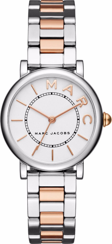 Marc Jacobs Roxy White Dial Two Tone Steel Strap Watch for Women - MJ3553 Buy Now By Marc Jacobs