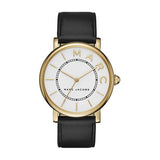 Marc Jacobs Roxy White Dial Black Leather Strap Watch for Women - MJ1532 Buy Now By Marc Jacobs