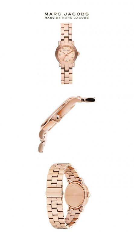 Marc Jacobs Amy White Dial Rose Gold Steel Strap Watch for Women - MBM8613 Buy Now By Marc Jacobs