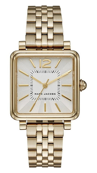 Marc Jacobs Vic Silver Dial Gold Steel Strap Watch for Women - MJ3462 Buy Now By Marc Jacobs