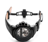 Maserati Potenza Automatic Black Dial Black Leather Strap Stainless Steel Watch For Men - R8821119006 Buy Now By Maserati