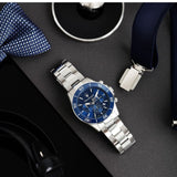 Maserati Competizione Chronograph Blue Dial Silver Steel Strap Watch For Men - R8873600002 Buy Now By Maserati