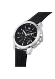 Maserati Successo Chronoraph Black Dial Black Silicon Strap Watch For Men - R8871621014 Buy Now By Maserati