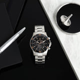 Maserati Competizione Chronograph Black Dial Silver Steel Strap Watch For Men - R8873600003 Buy Now By Maserati