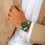 Maserati Competizione Chronograph Green Dial Two Tone Steel Strap Watch For Men - R8873600004 Buy Now By Maserati