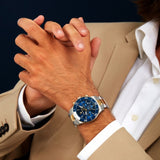 Maserati Competizione Chronograph Blue Dial Two Tone Steel Strap Watch For Men - R8873600006 Buy Now By Maserati