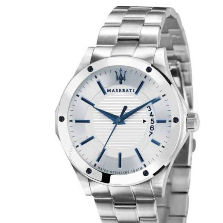 Maserati Circuito Silver Dial Silver Steel Strap Watch For Men - R8853127001 Buy Now By Maserati
