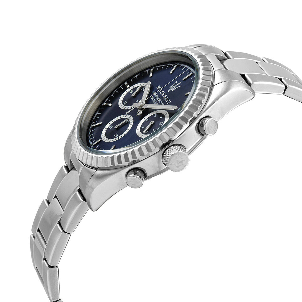 Maserati Competizione Chronograph Quartz Blue Dial Watch For Men - R8853100022 Buy Now By Maserati