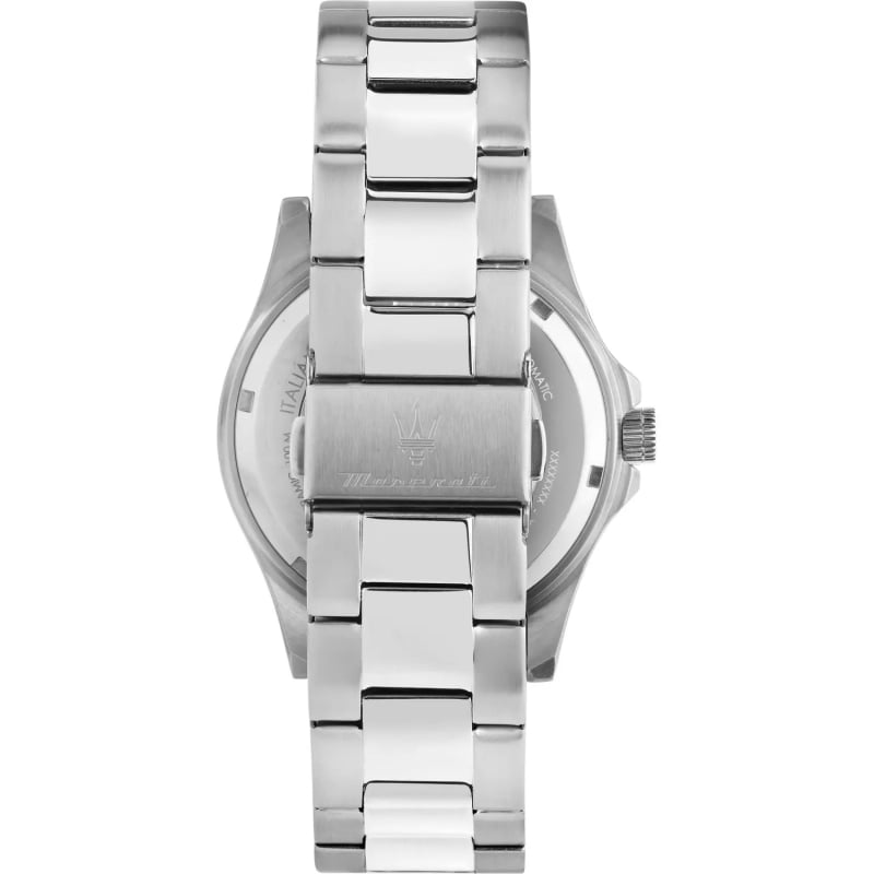 Maserati Competizione Automatic Black Dial Silver Steel Strap Watch For Men - R8823100002 Buy Now By Maserati