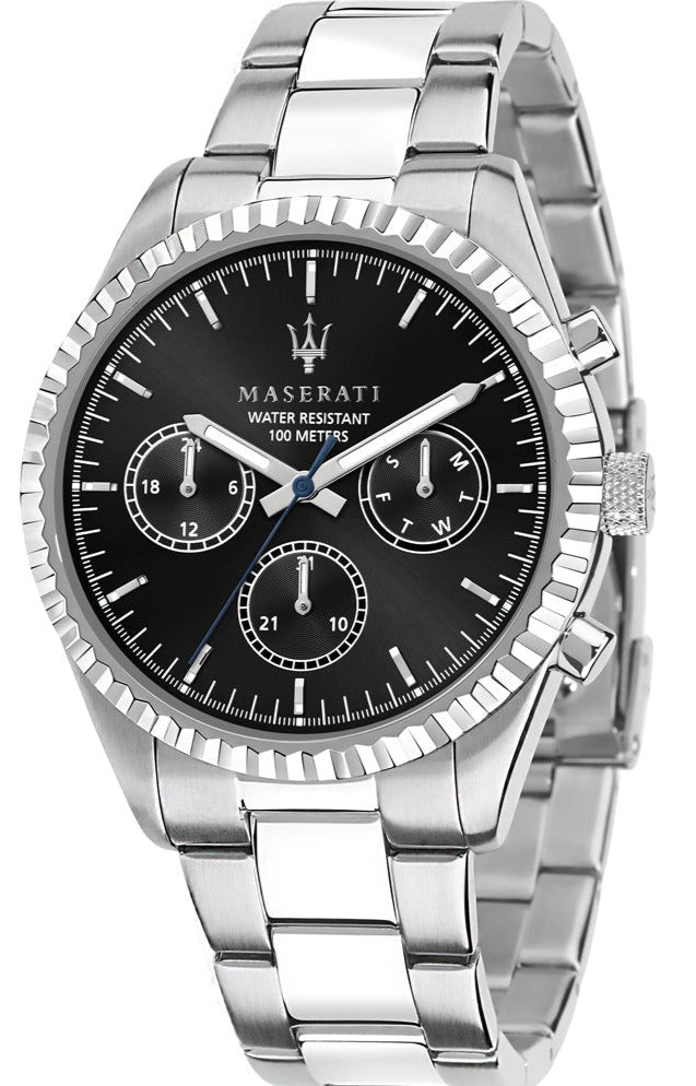 Maserati Competizione Chronograph Quartz Black Dial Watch For Men - R8853100023 Buy Now By Maserati