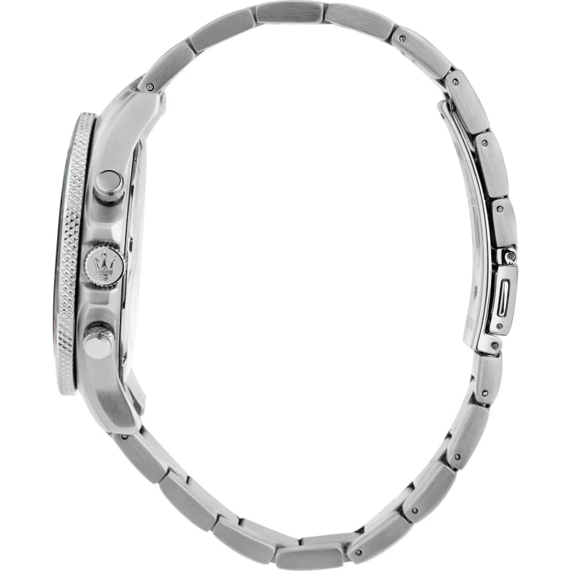 Maserati Competizione Automatic Black Dial Silver Steel Strap Watch For Men - R8823100002 Buy Now By Maserati