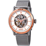 Maserati Epoca Automatic White Dial Silver Mesh Bracelet Watch For Men - R8823118001 Buy Now By Maserati
