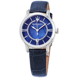 Maserati Epoca Blue Dial Blue Leather Strap Watch For Women - R8851118502 Buy Now By Maserati